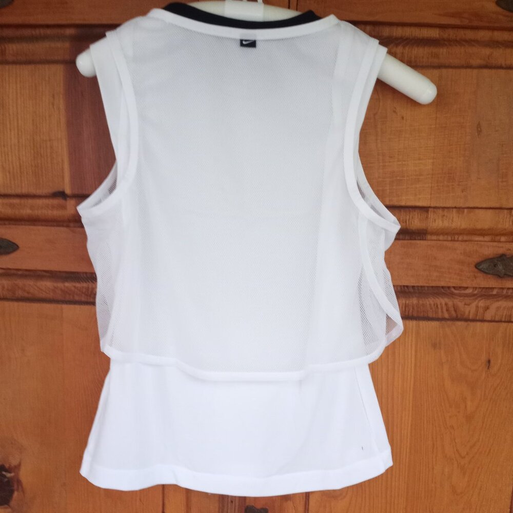Nike tank top with mesh overshirt NWOT - Picture 2 of 12